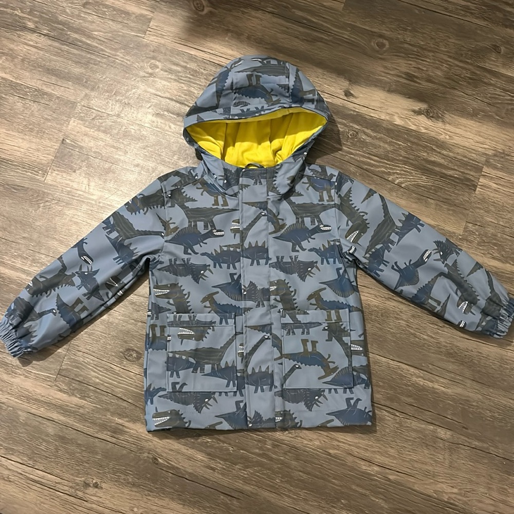 Old navy dinosaur raincoat toddler 4T